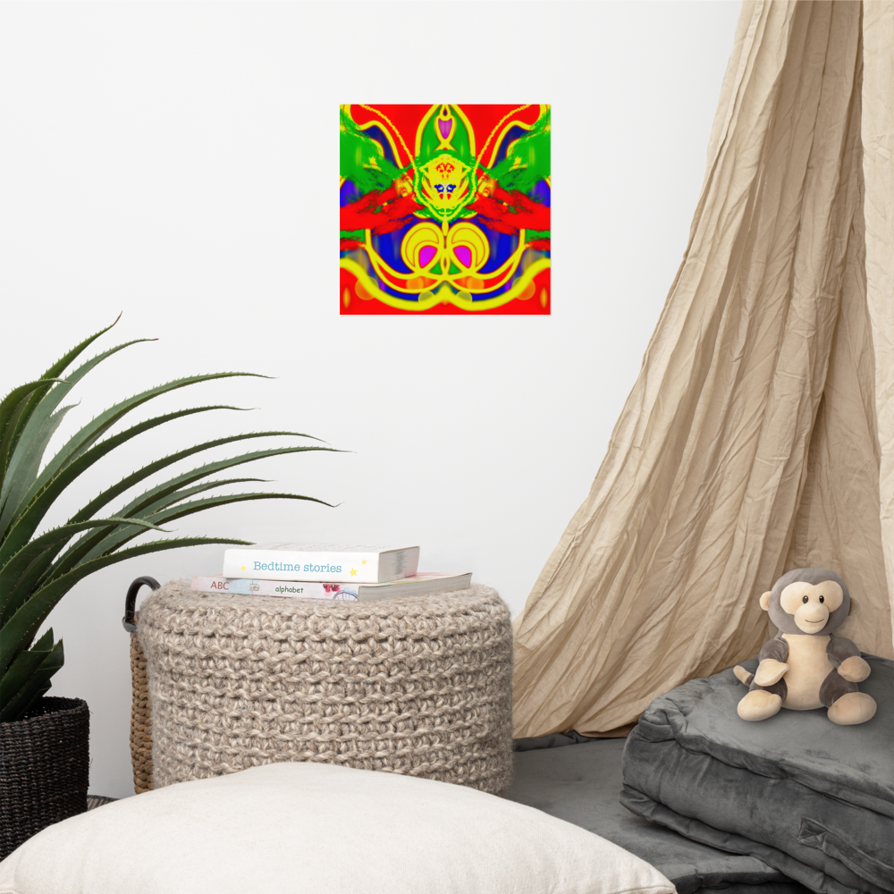 LIFE begins: channeled art Poster
