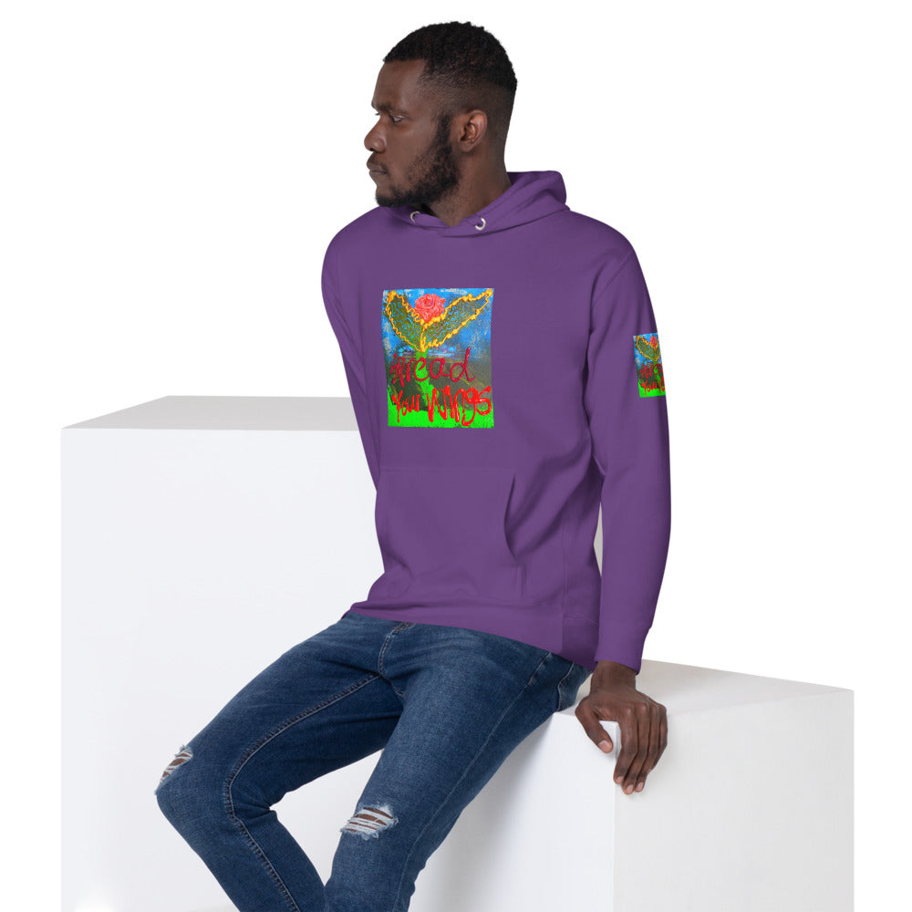Spread your  Wings :Unisex Hoodie