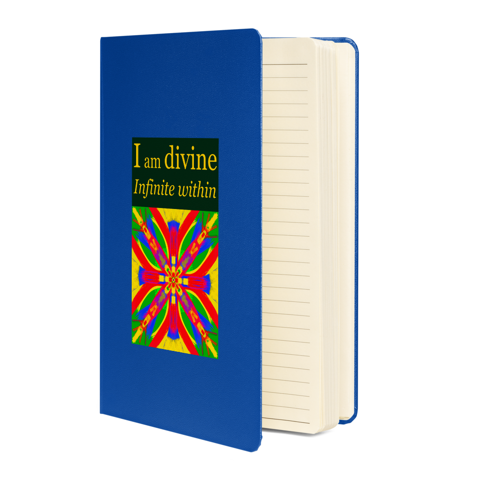 Hardcover bound notebook