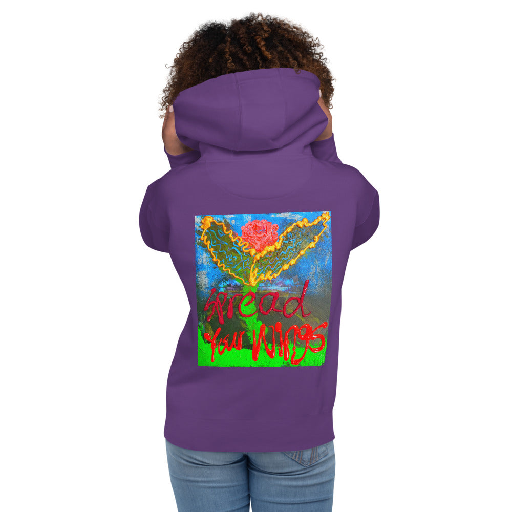 Spread your  Wings :Unisex Hoodie