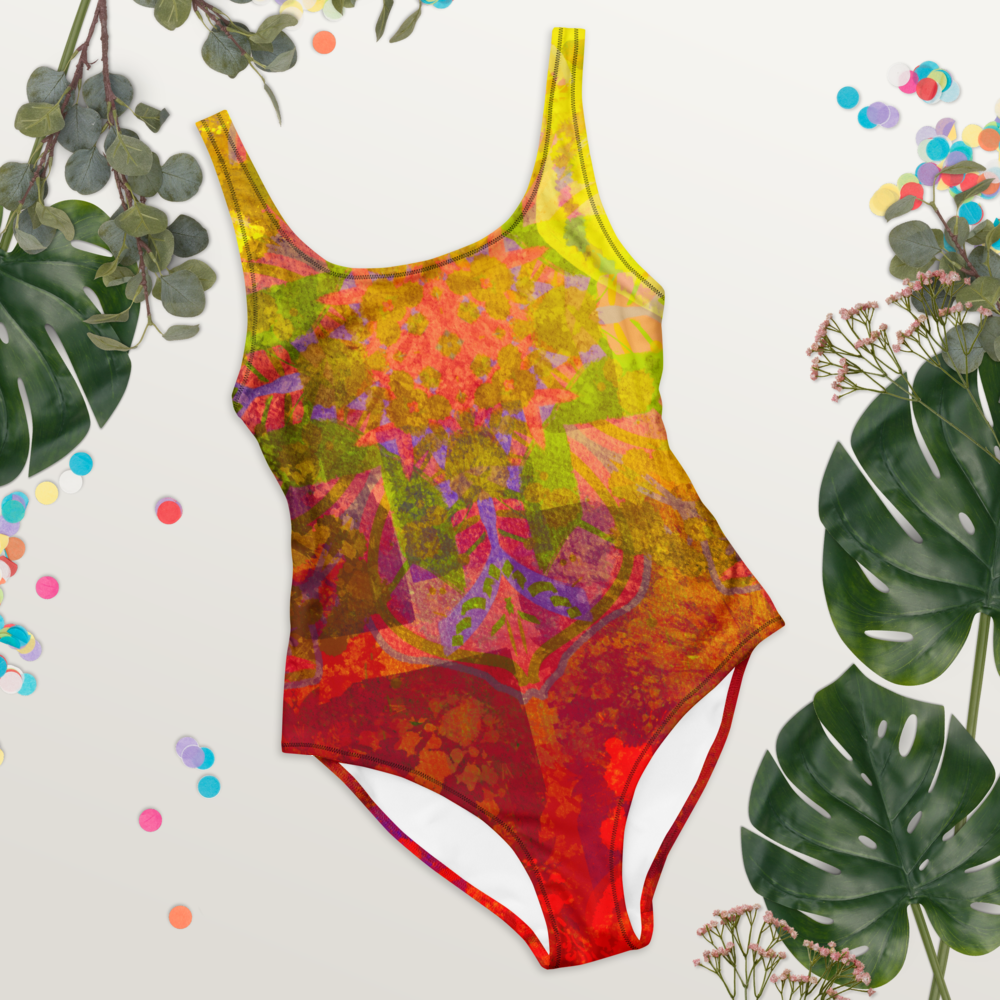 Solar Flare One-Piece Swimsuit