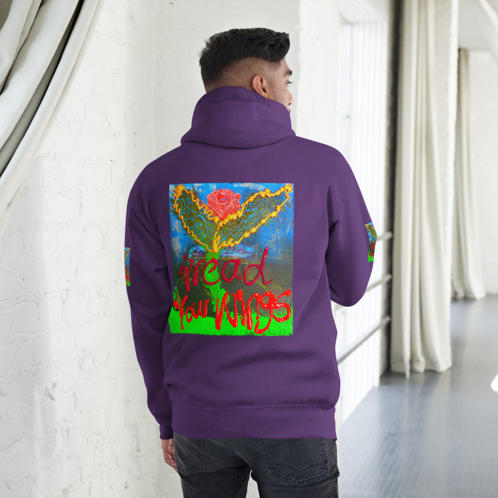 Spread your  Wings :Unisex Hoodie