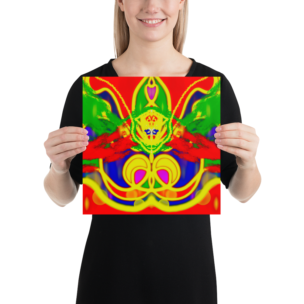 LIFE begins: channeled art Poster