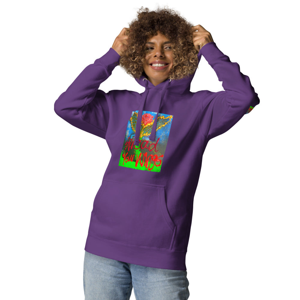 Spread your  Wings :Unisex Hoodie