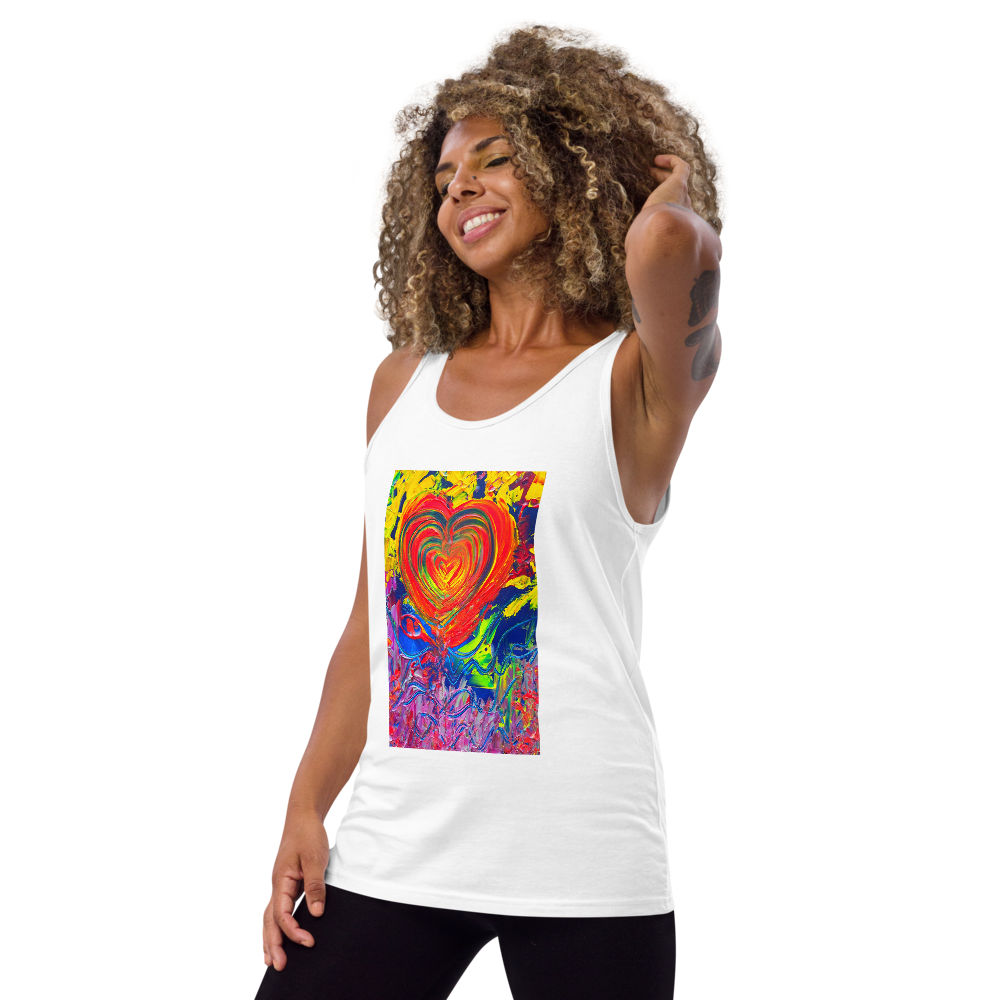 Only Love Heals : Men's Tank Top