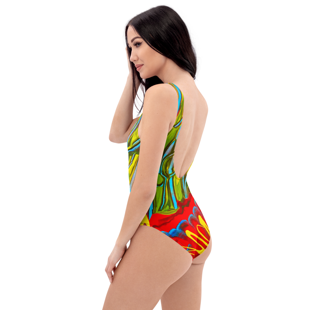 NEON Jungle Beat One-Piece Swimsuit