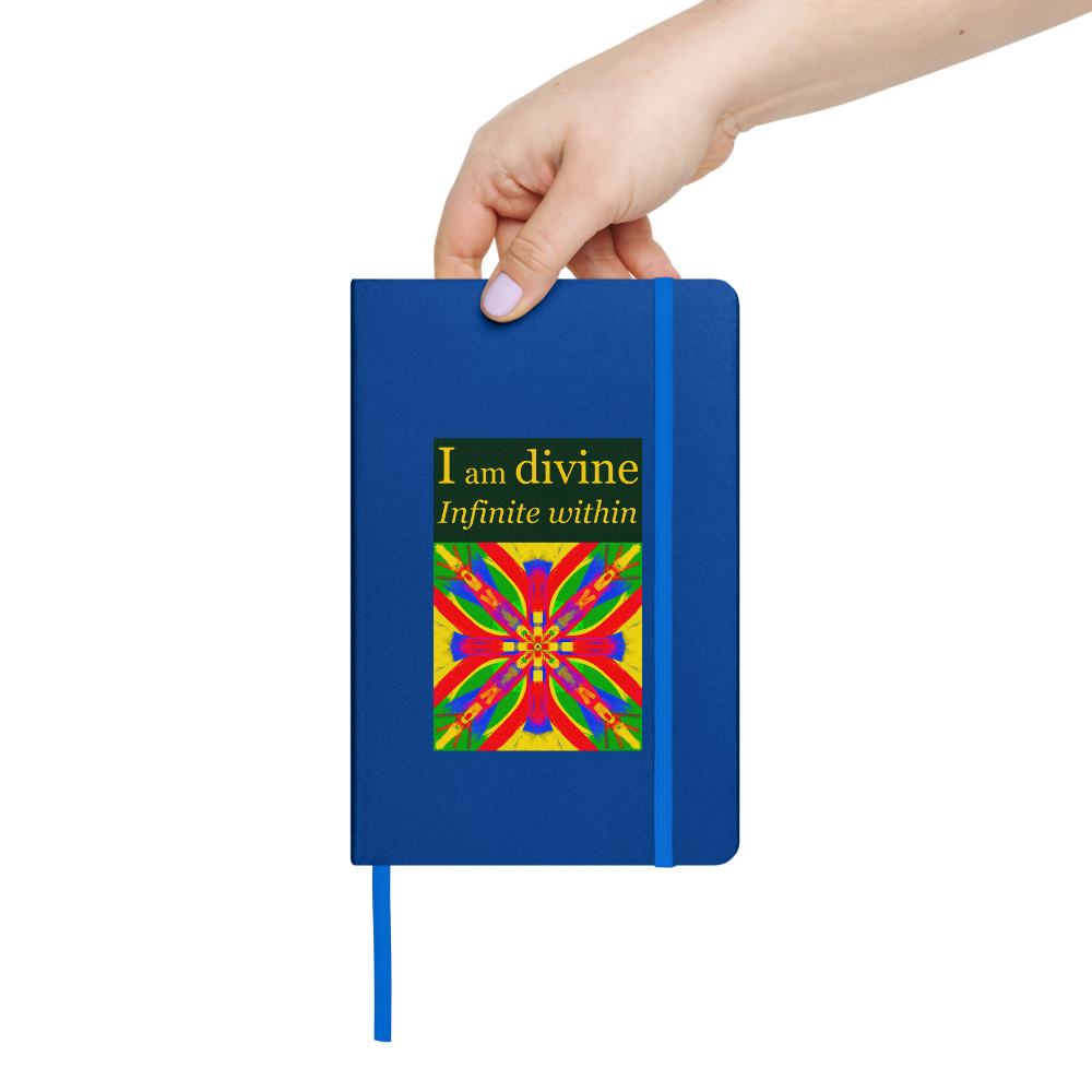 Hardcover bound notebook
