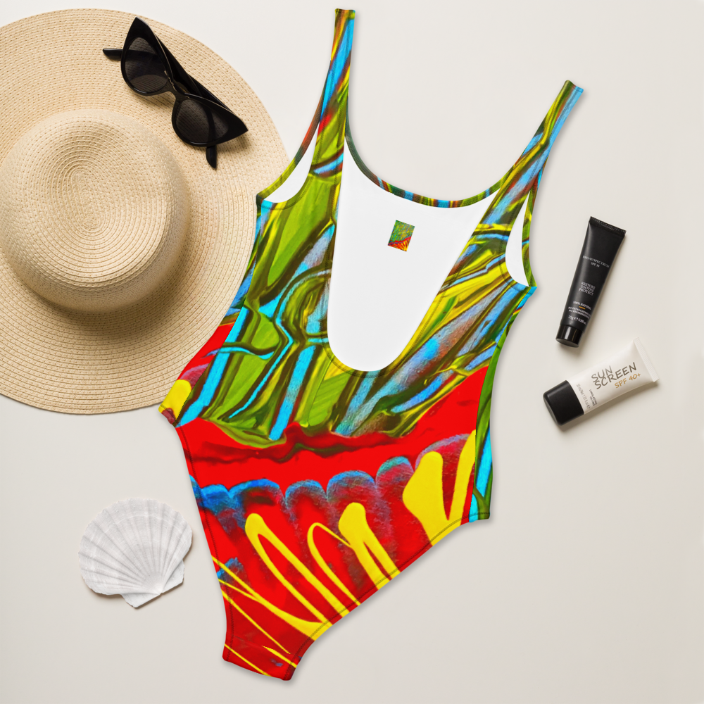 NEON Jungle Beat One-Piece Swimsuit