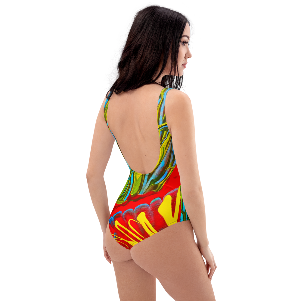 NEON Jungle Beat One-Piece Swimsuit
