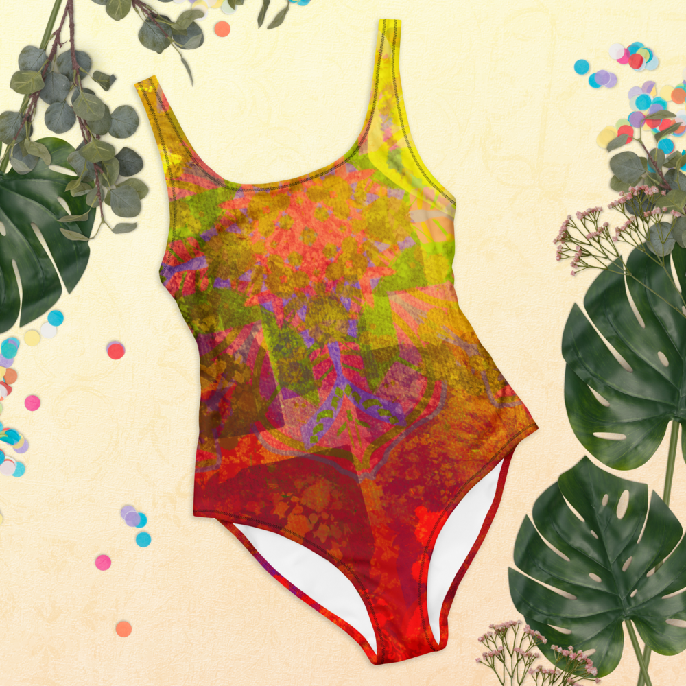 Solar Flare One-Piece Swimsuit