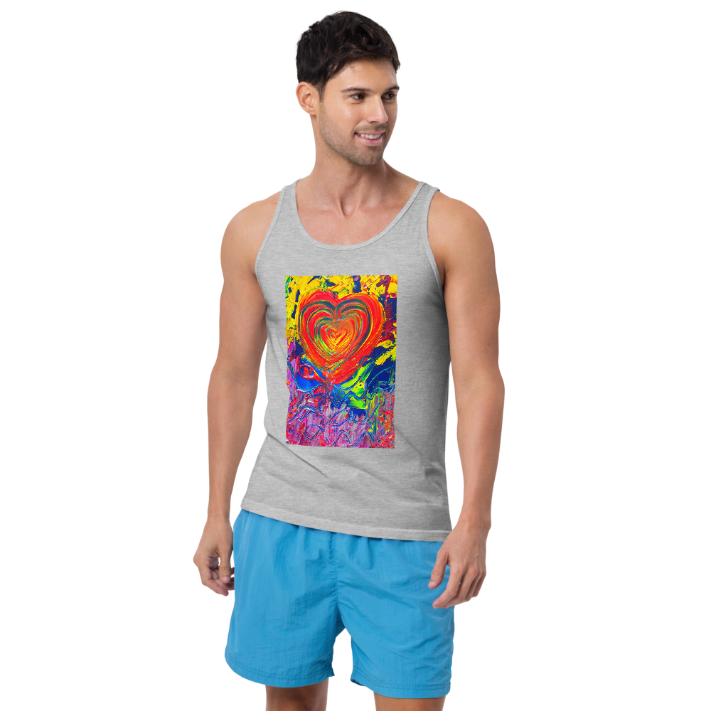 Only Love Heals : Men's Tank Top