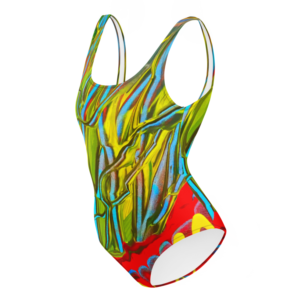 NEON Jungle Beat One-Piece Swimsuit