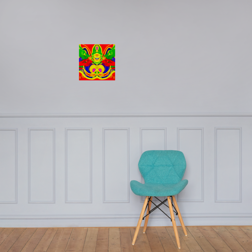 LIFE begins: channeled art Poster