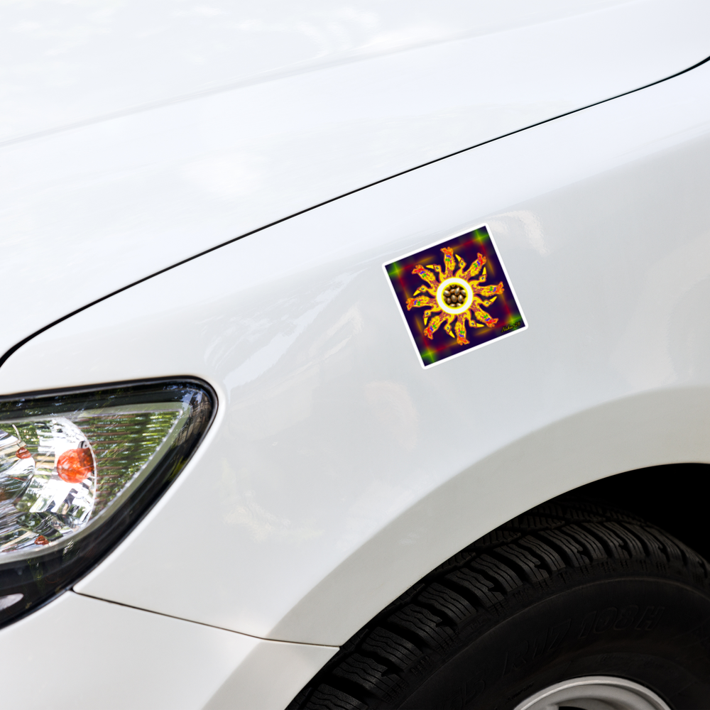 🪙 Golden Goose: The Radiant Sigil of Wealth & Vision:   Sticker