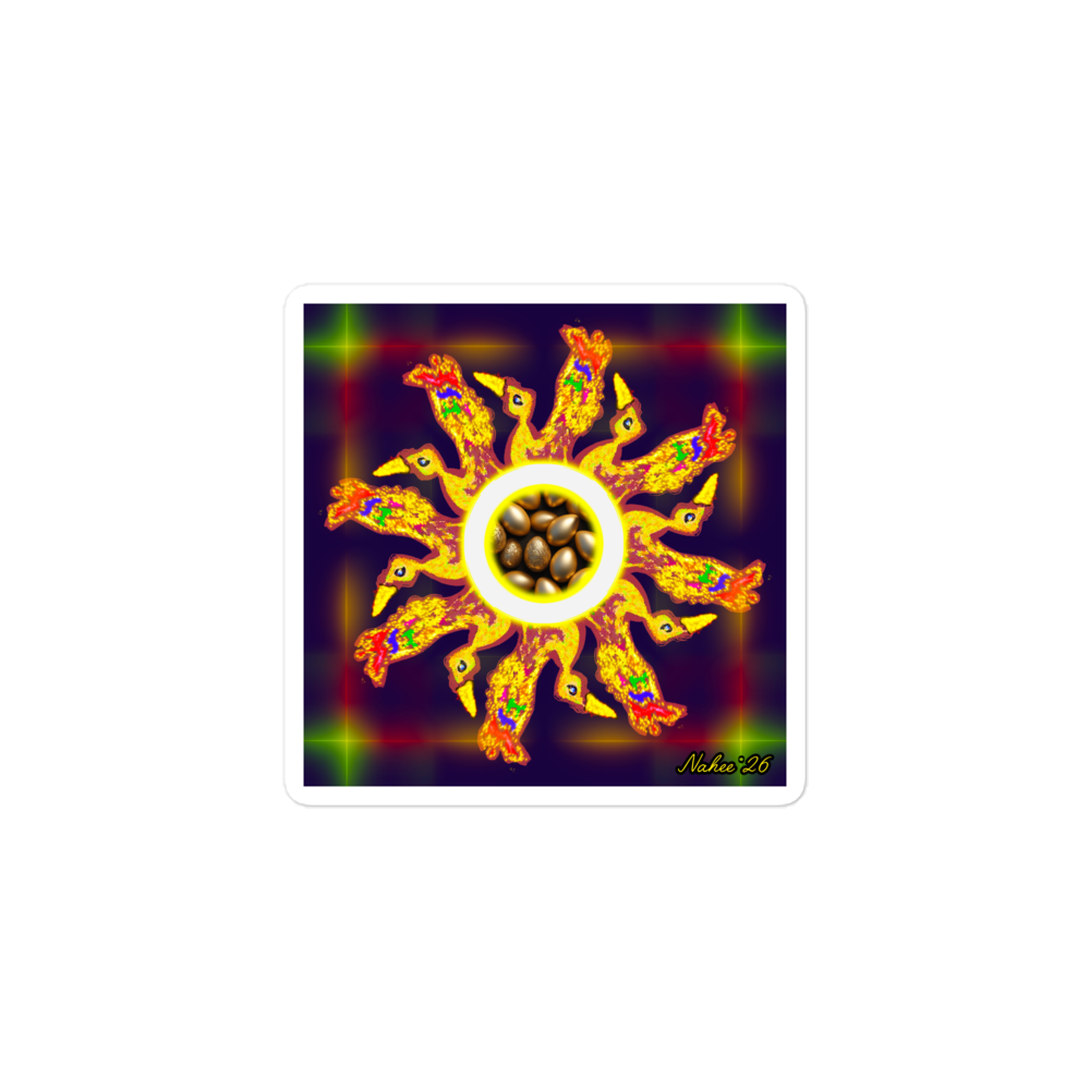 🪙 Golden Goose: The Radiant Sigil of Wealth & Vision:   Sticker