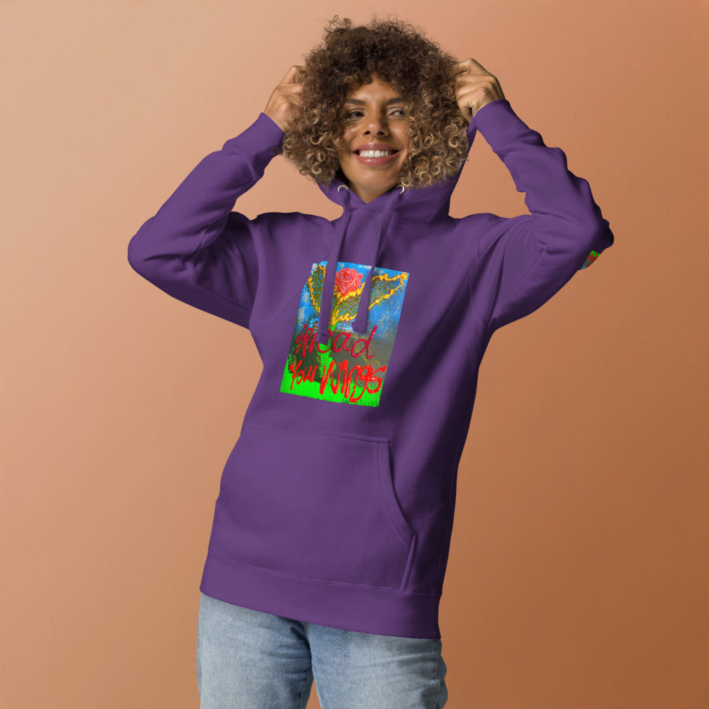 Spread your  Wings :Unisex Hoodie