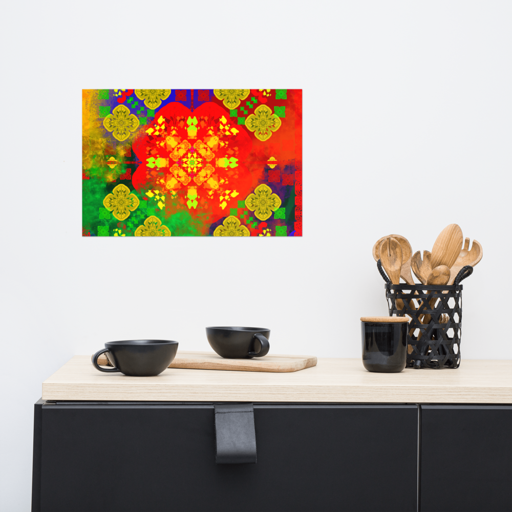 Photo paper poster