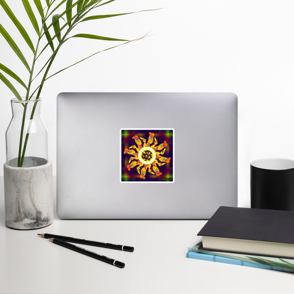 🪙 Golden Goose: The Radiant Sigil of Wealth & Vision:   Sticker