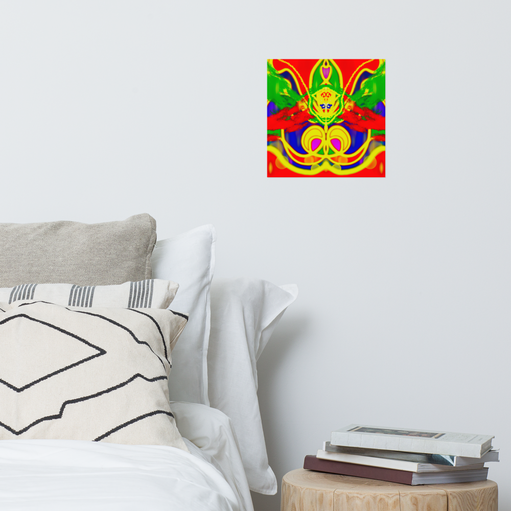 LIFE begins: channeled art Poster