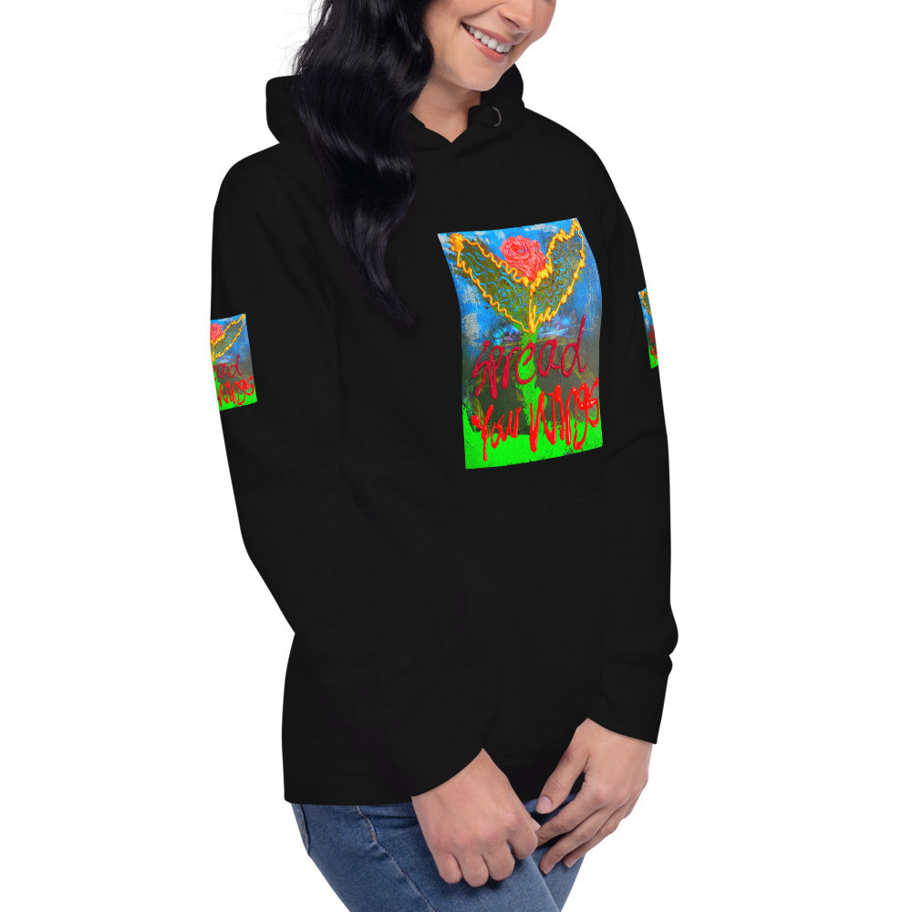 Spread your  Wings :Unisex Hoodie