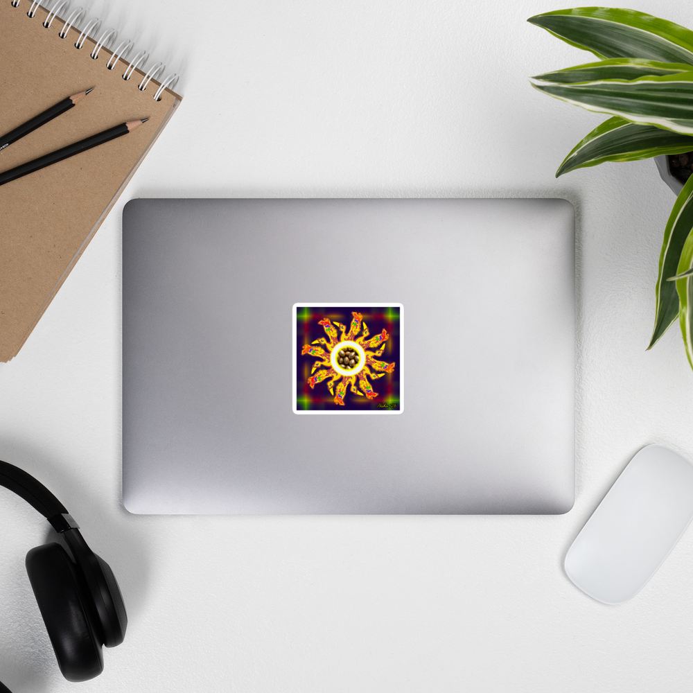 🪙 Golden Goose: The Radiant Sigil of Wealth & Vision:   Sticker
