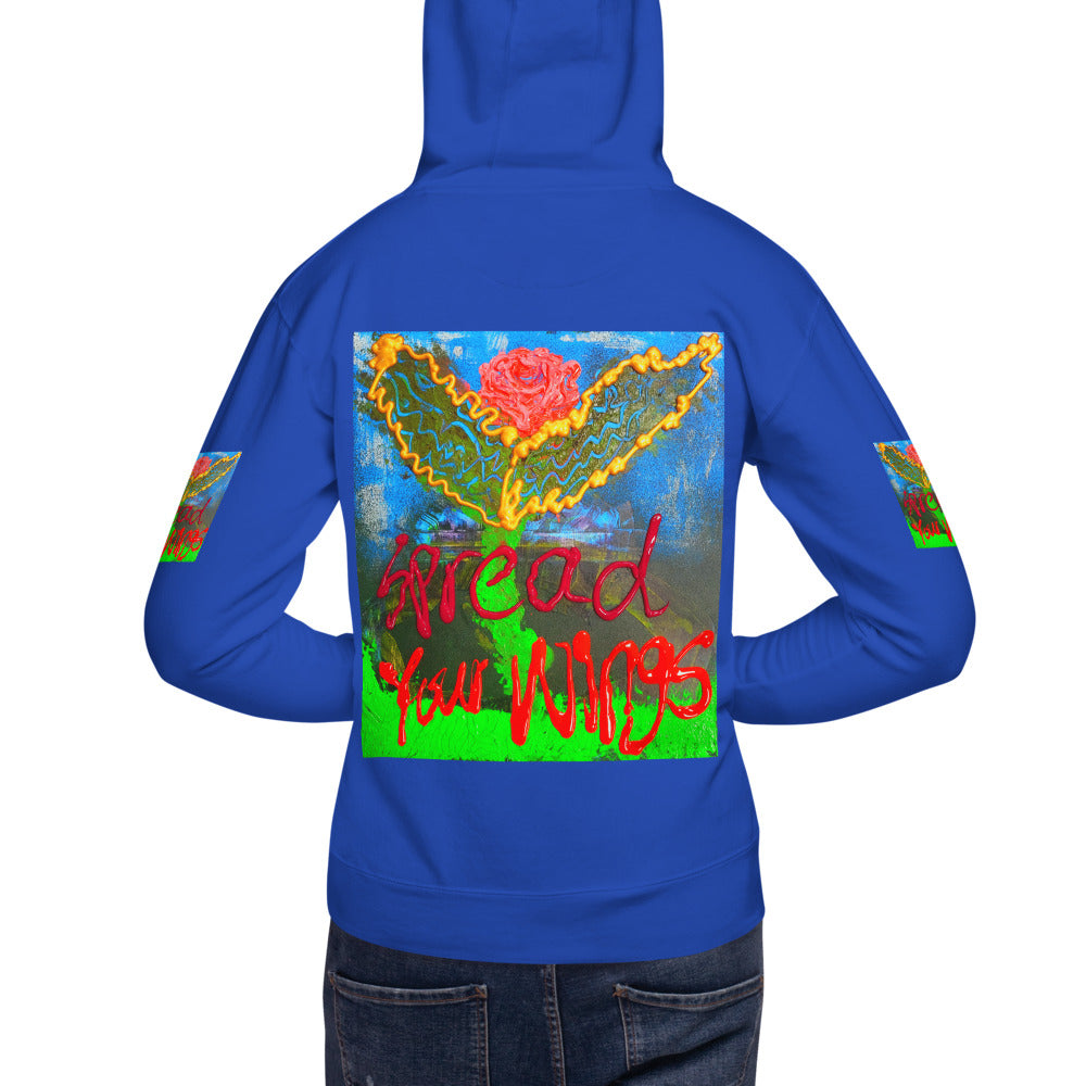 Spread your  Wings :Unisex Hoodie