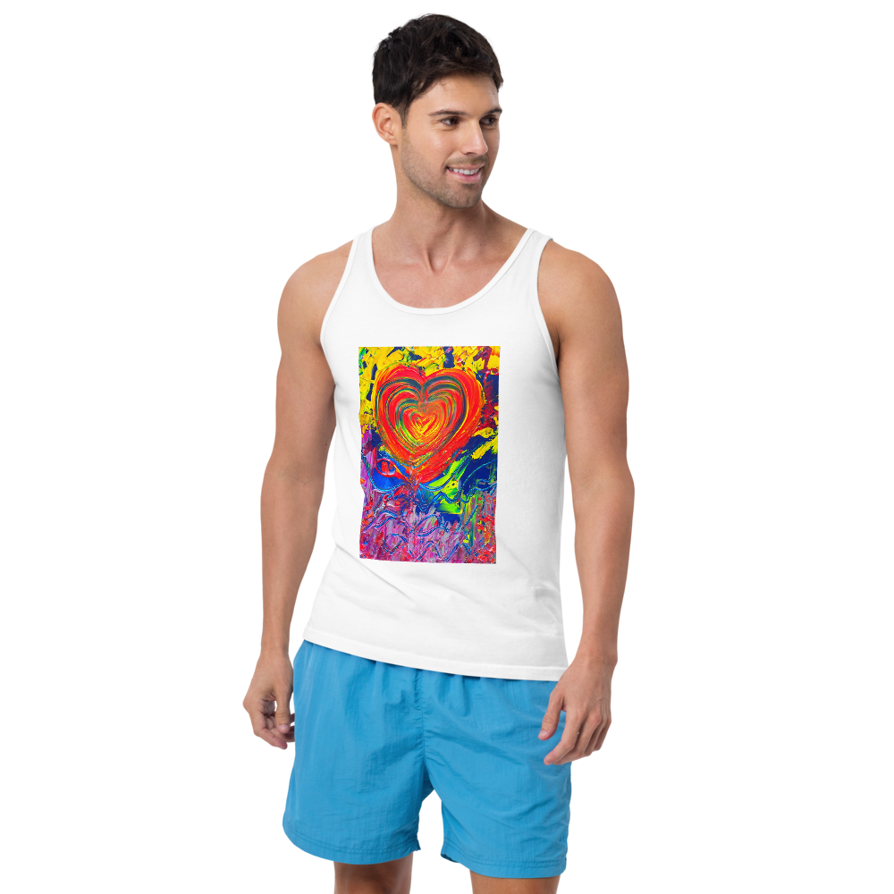 Only Love Heals : Men's Tank Top