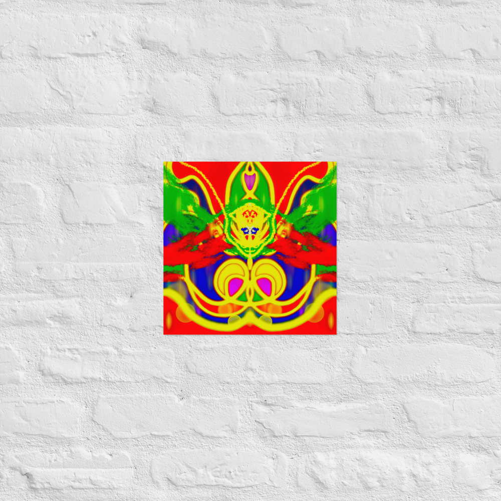 LIFE begins: channeled art Poster