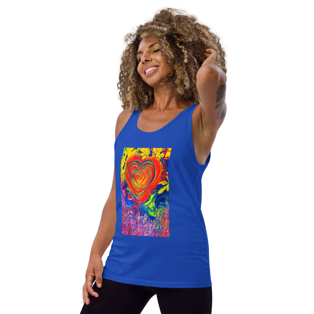 Only Love Heals : Men's Tank Top