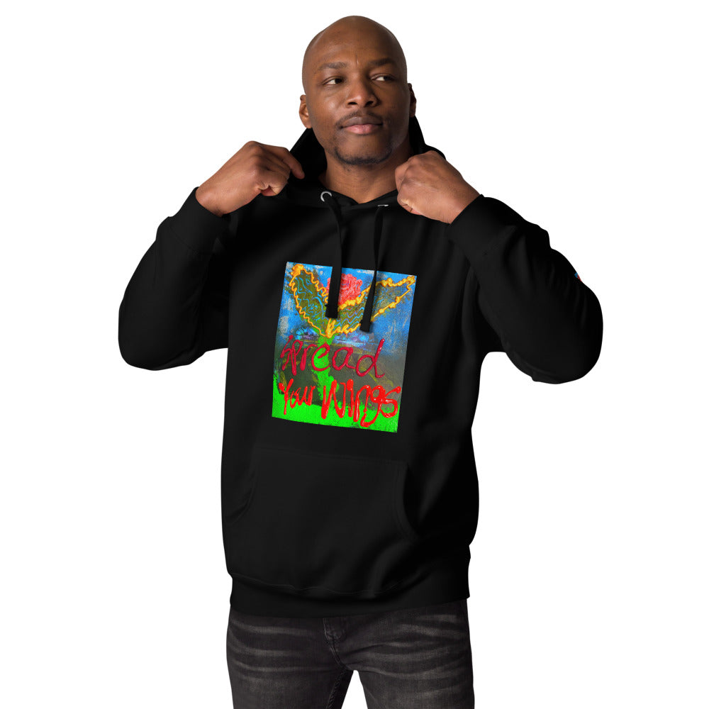 Spread your  Wings :Unisex Hoodie
