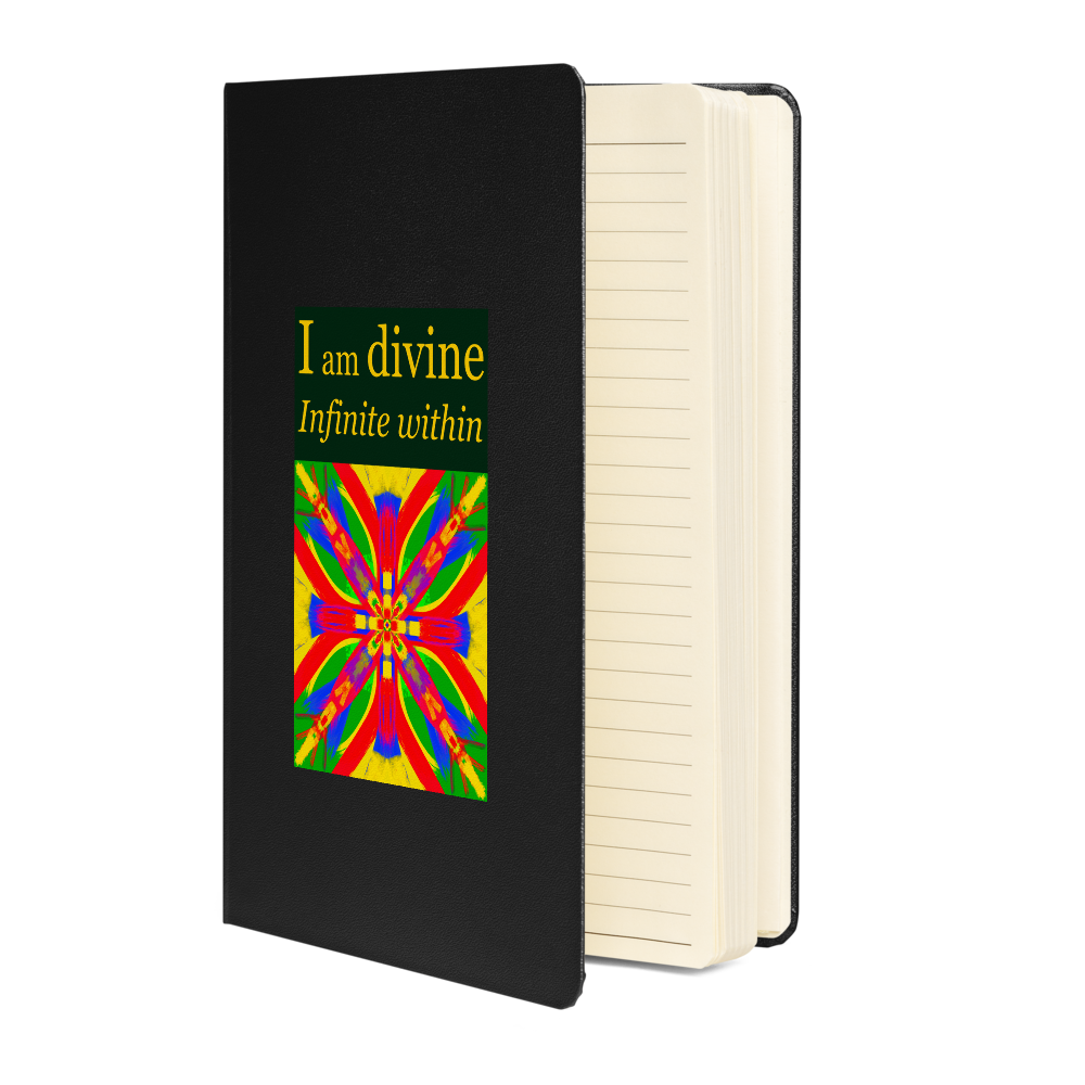 Hardcover bound notebook