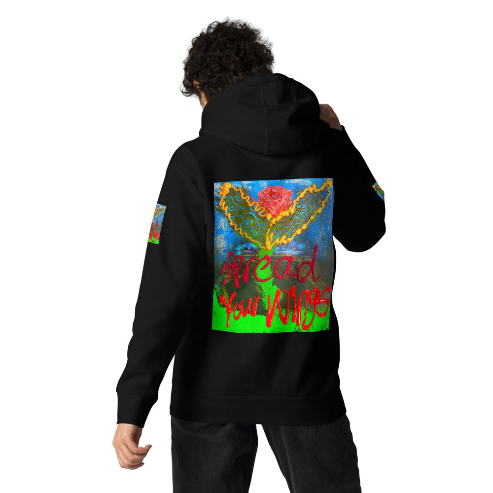 Spread your  Wings :Unisex Hoodie