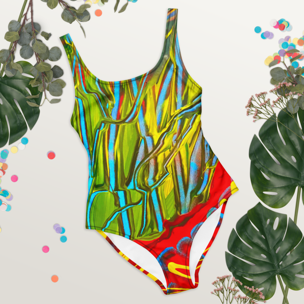 NEON Jungle Beat One-Piece Swimsuit