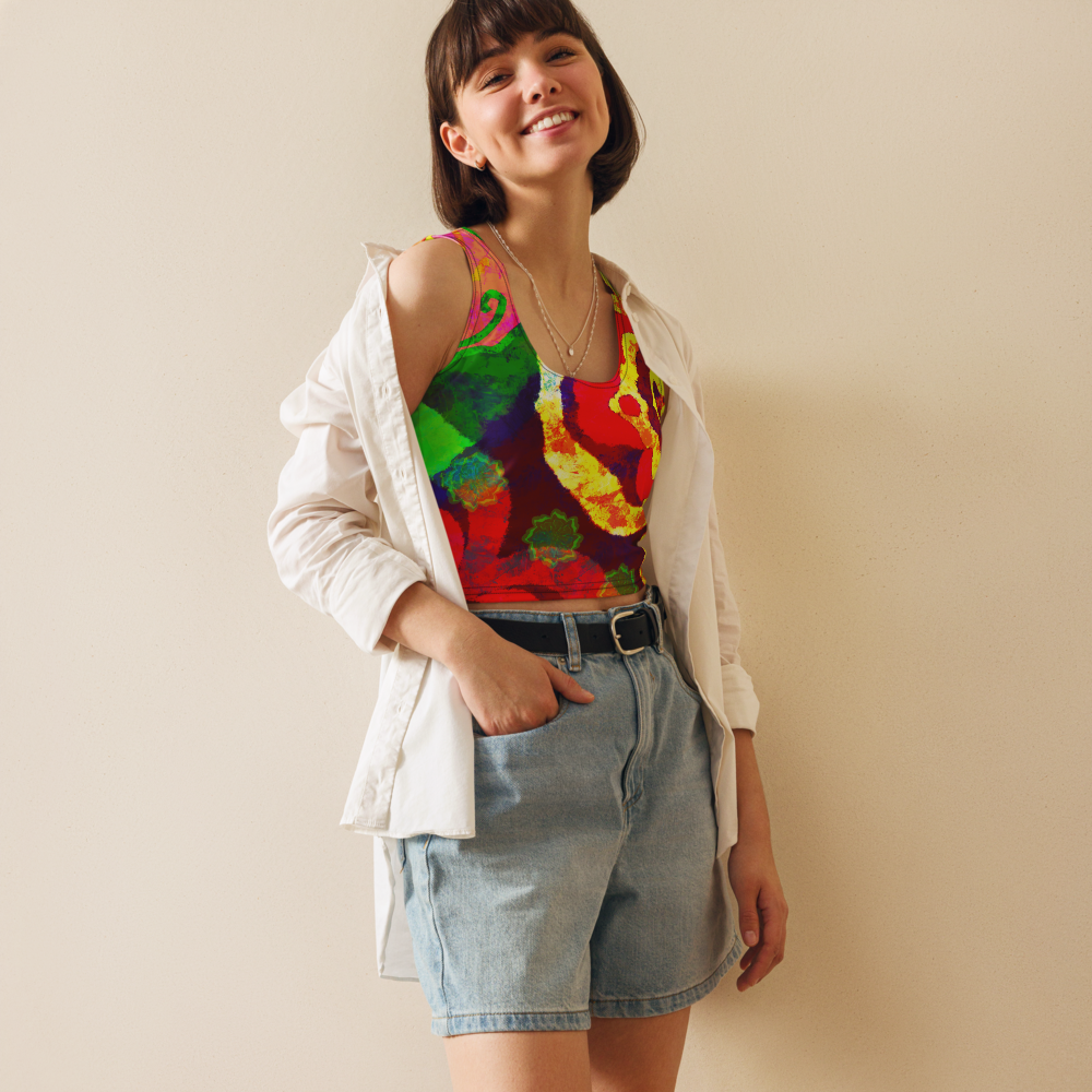 Abundance and Zen Flow: Crop Top