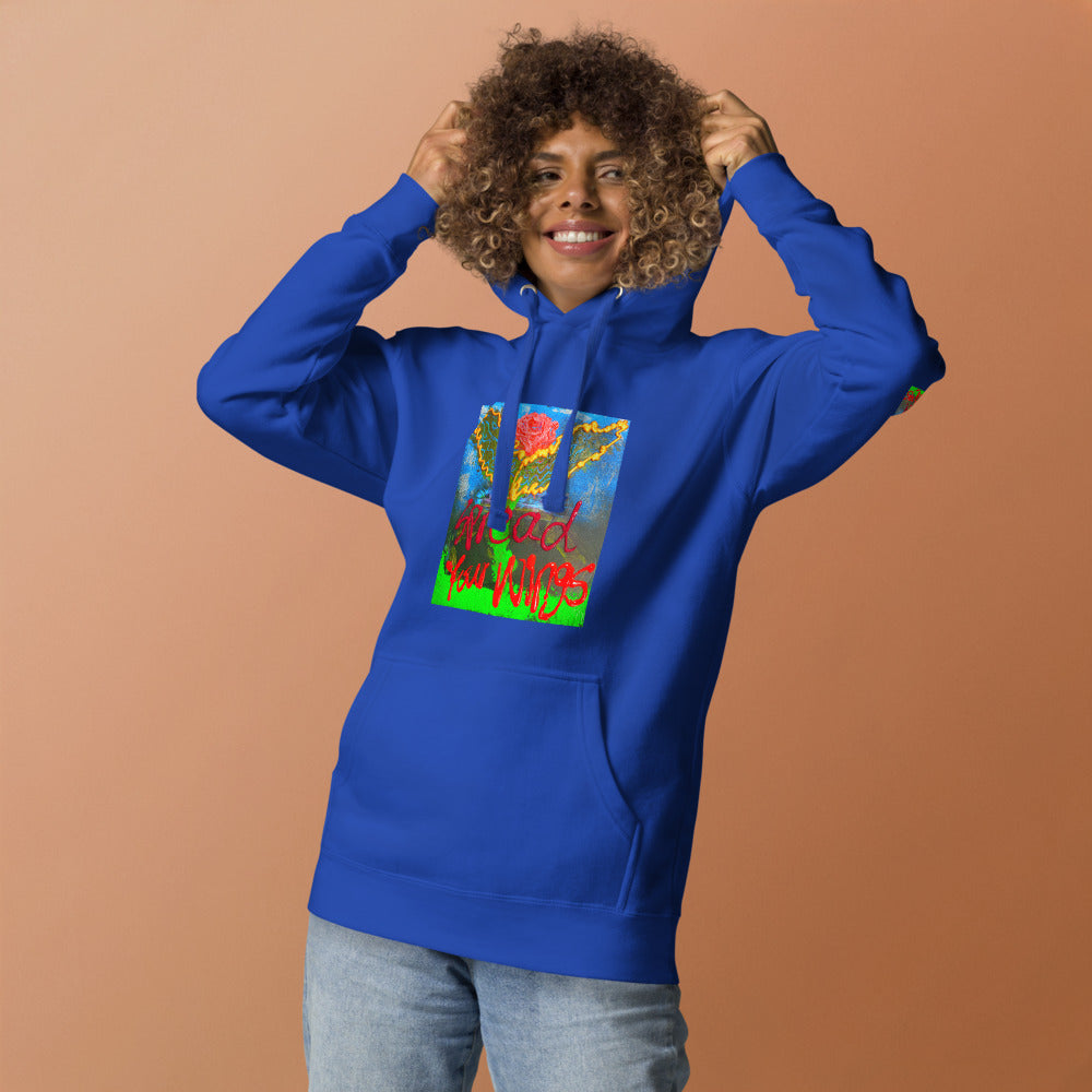 Spread your  Wings :Unisex Hoodie