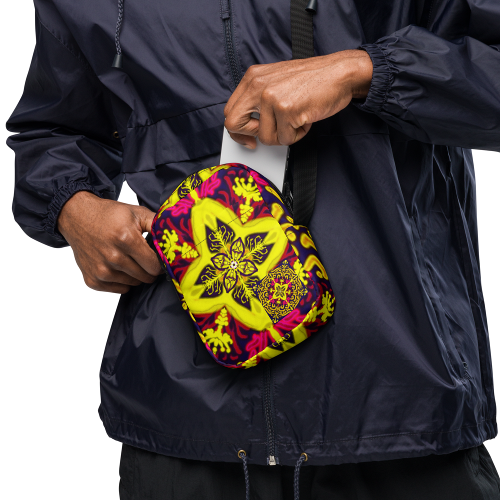 Divind Flow Geometric Utility crossbody bag❤️