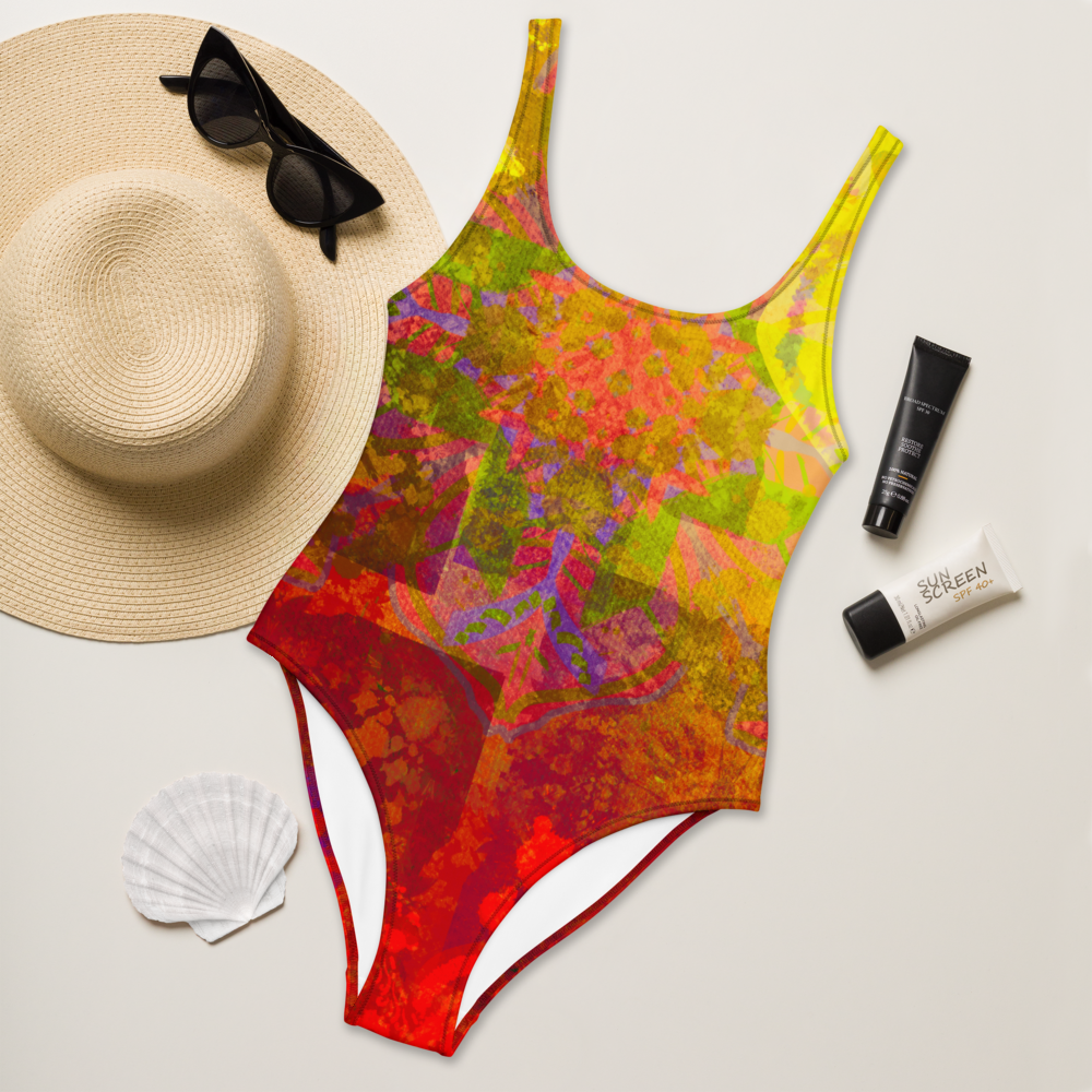 Solar Flare One-Piece Swimsuit
