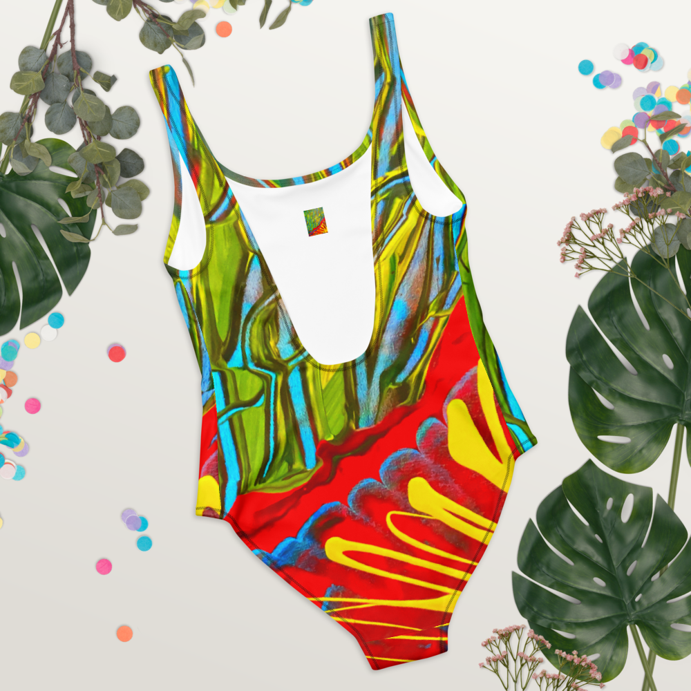 NEON Jungle Beat One-Piece Swimsuit