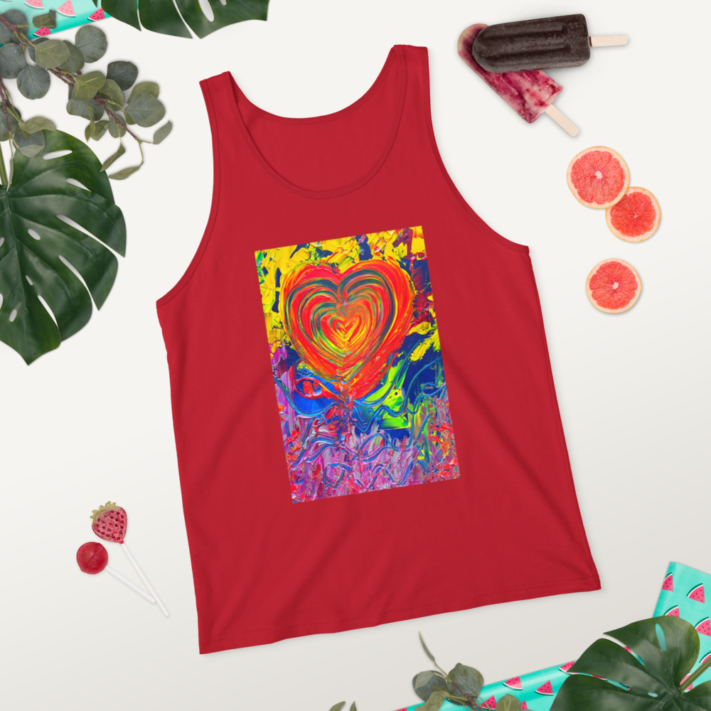 Only Love Heals : Men's Tank Top