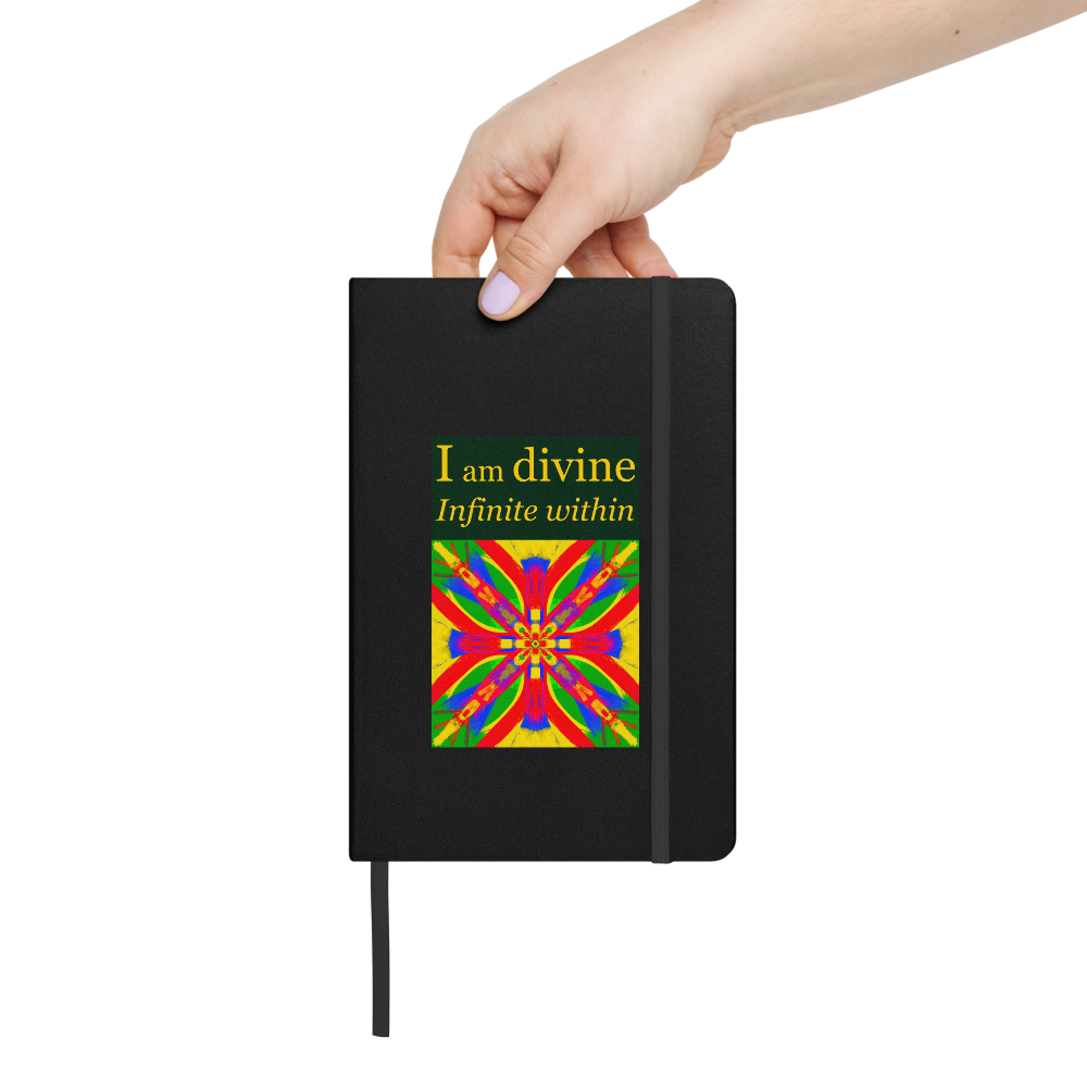 Hardcover bound notebook