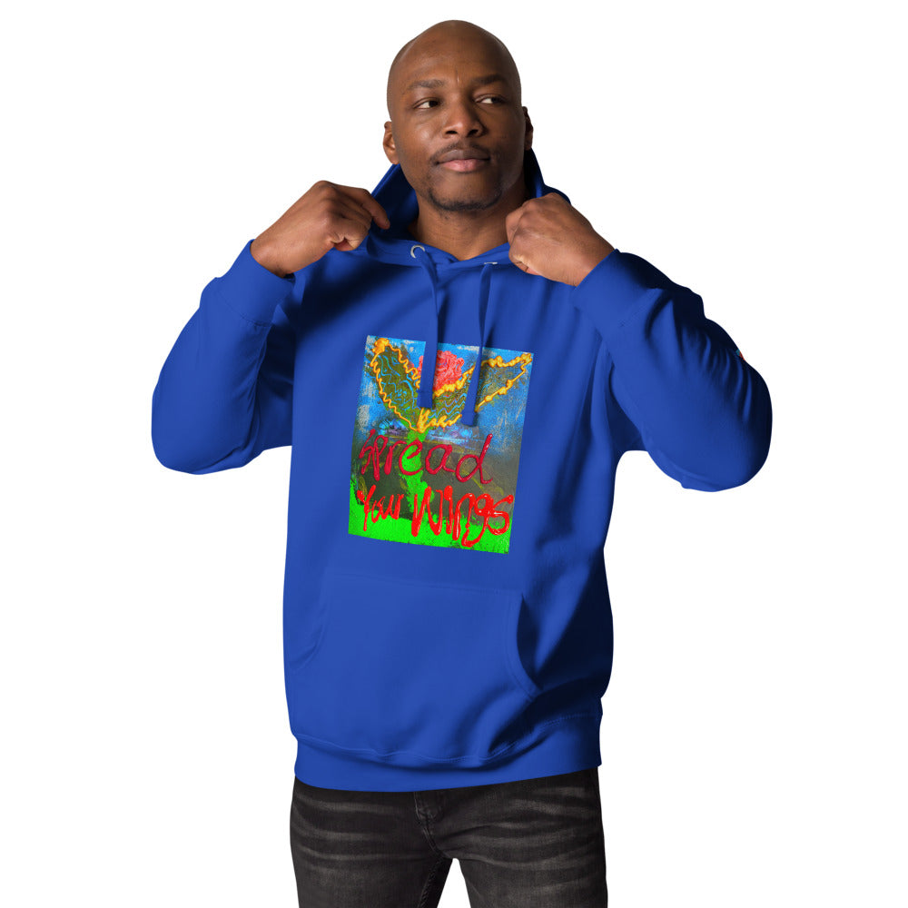 Spread your  Wings :Unisex Hoodie