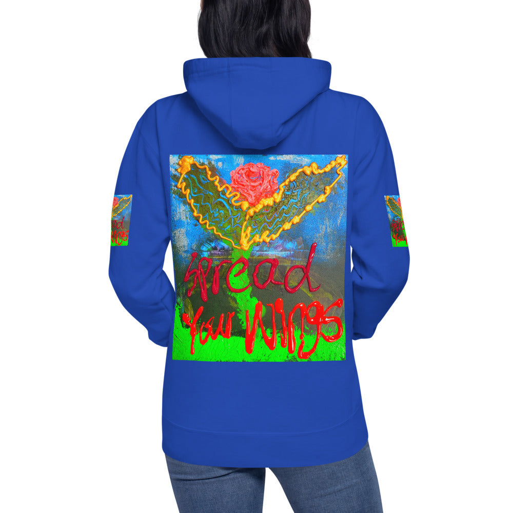 Spread your  Wings :Unisex Hoodie