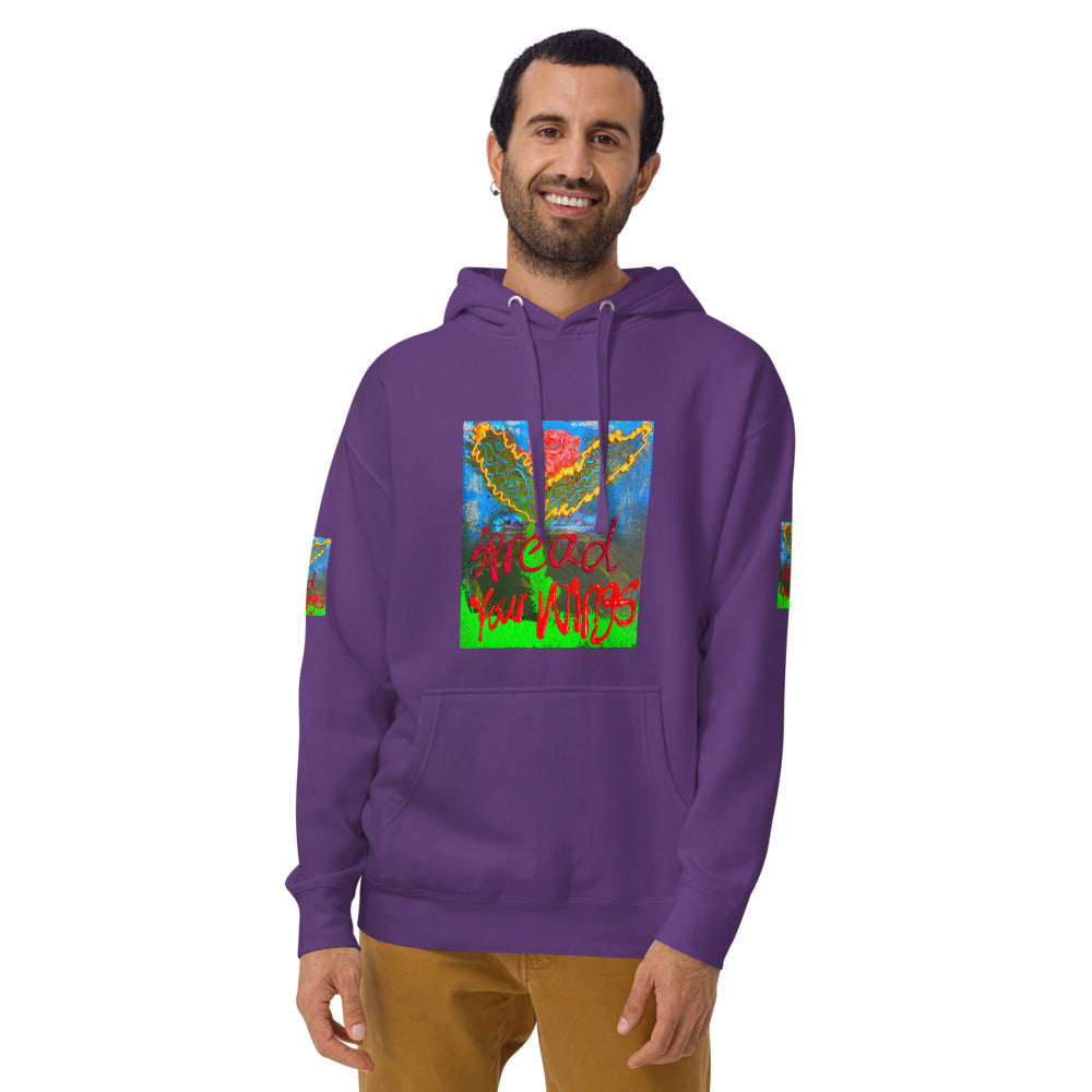 Spread your  Wings :Unisex Hoodie