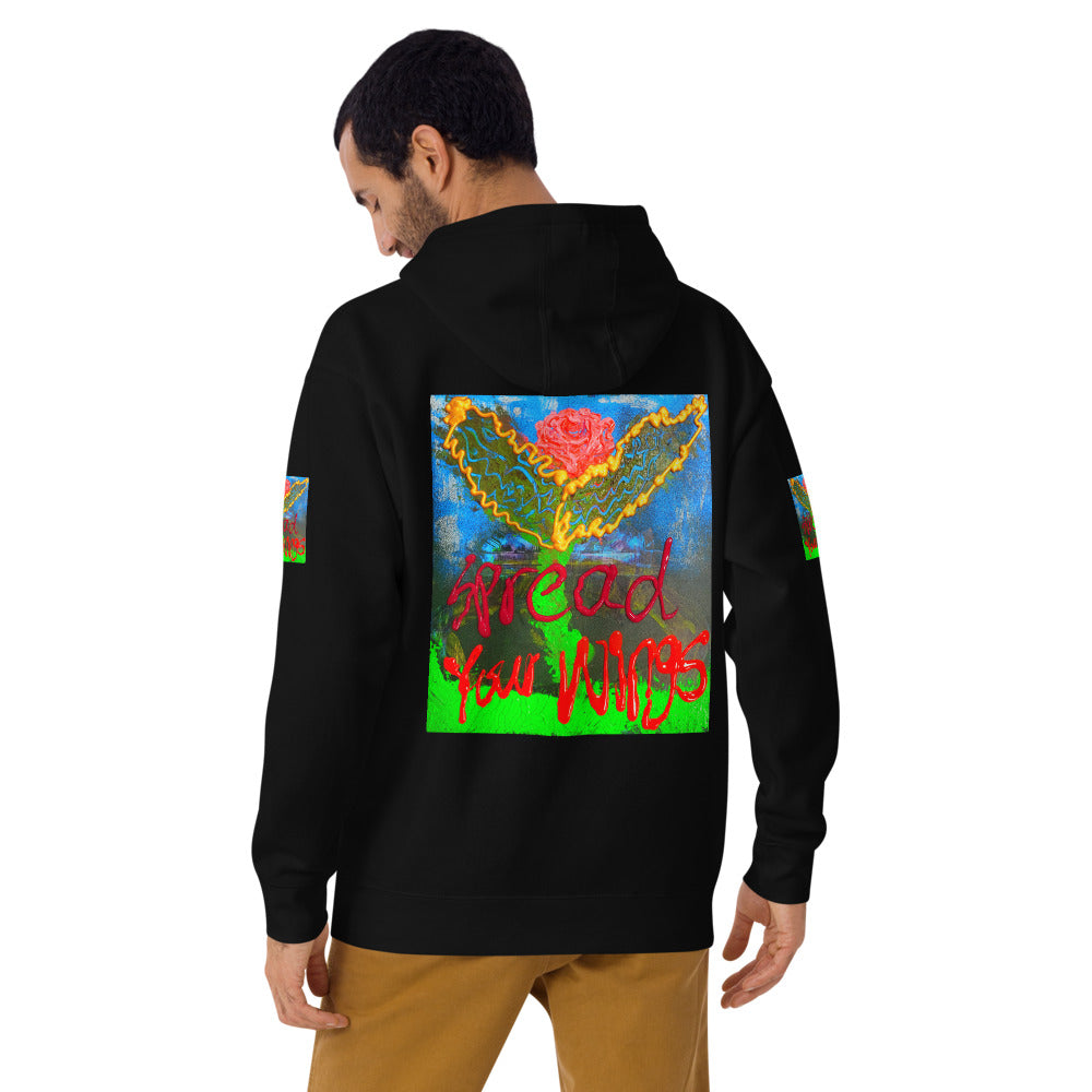 Spread your  Wings :Unisex Hoodie