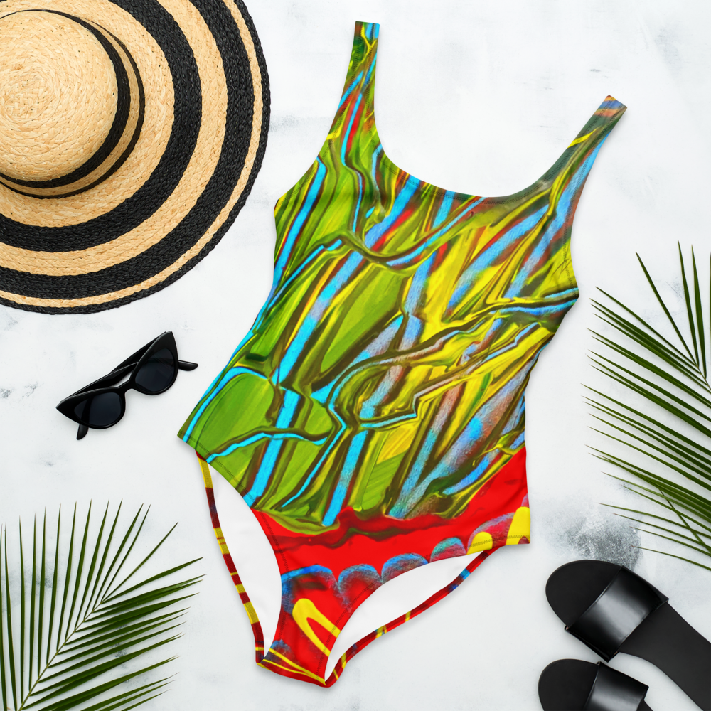 NEON Jungle Beat One-Piece Swimsuit