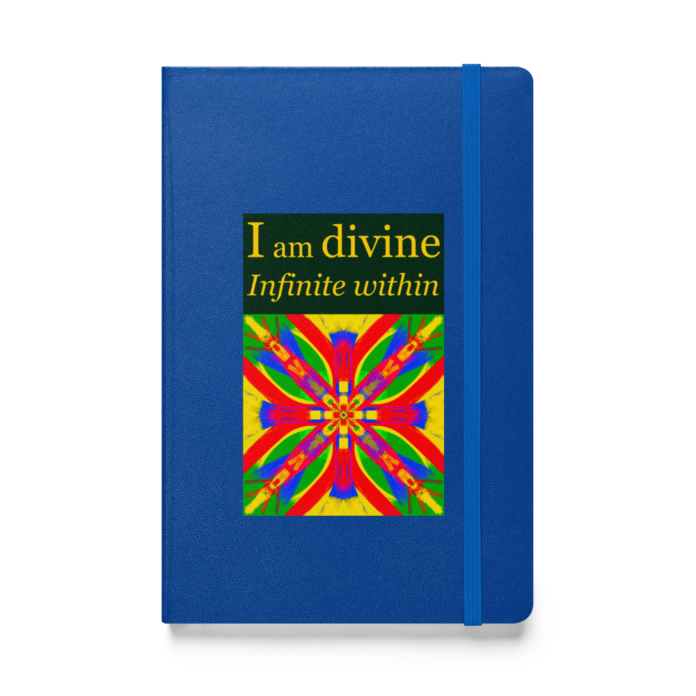 Hardcover bound notebook
