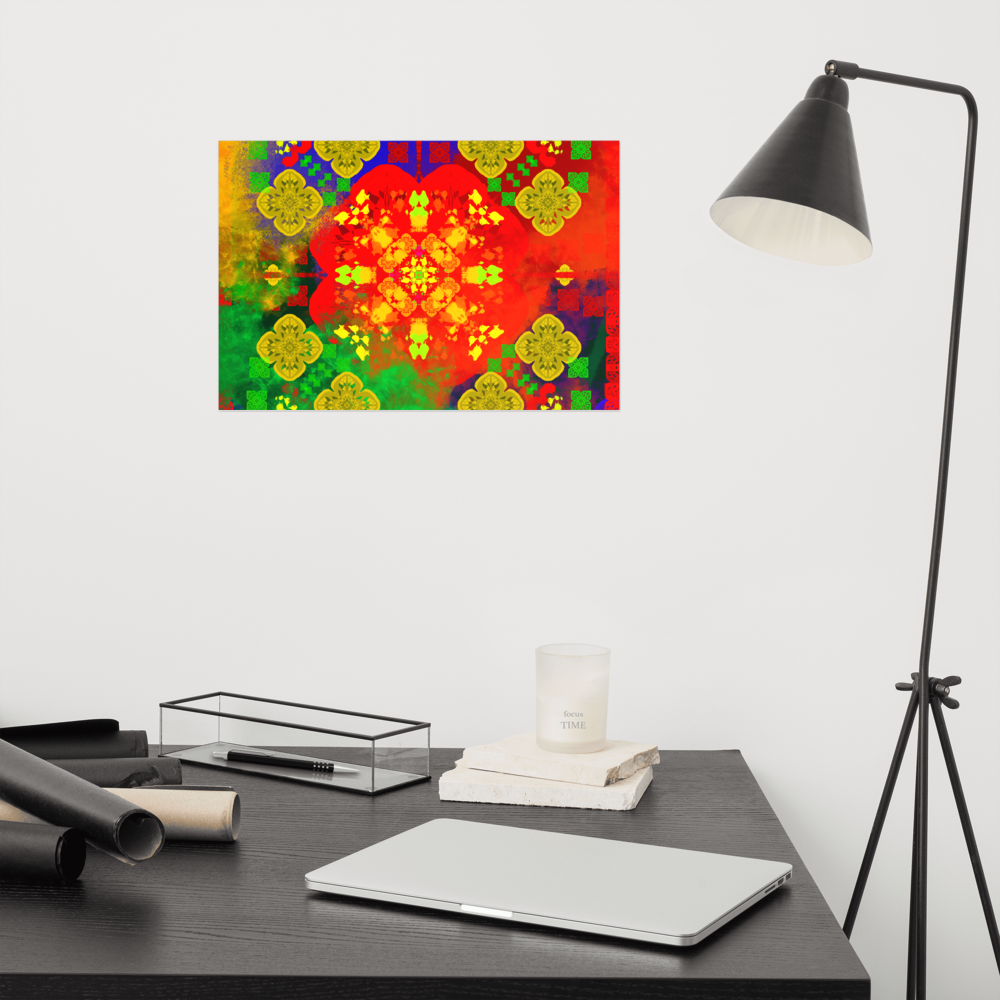 Photo paper poster