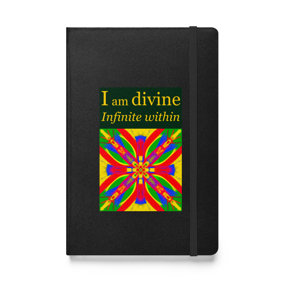 Hardcover bound notebook