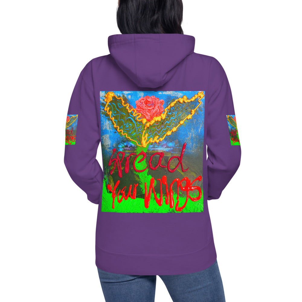 Spread your  Wings :Unisex Hoodie