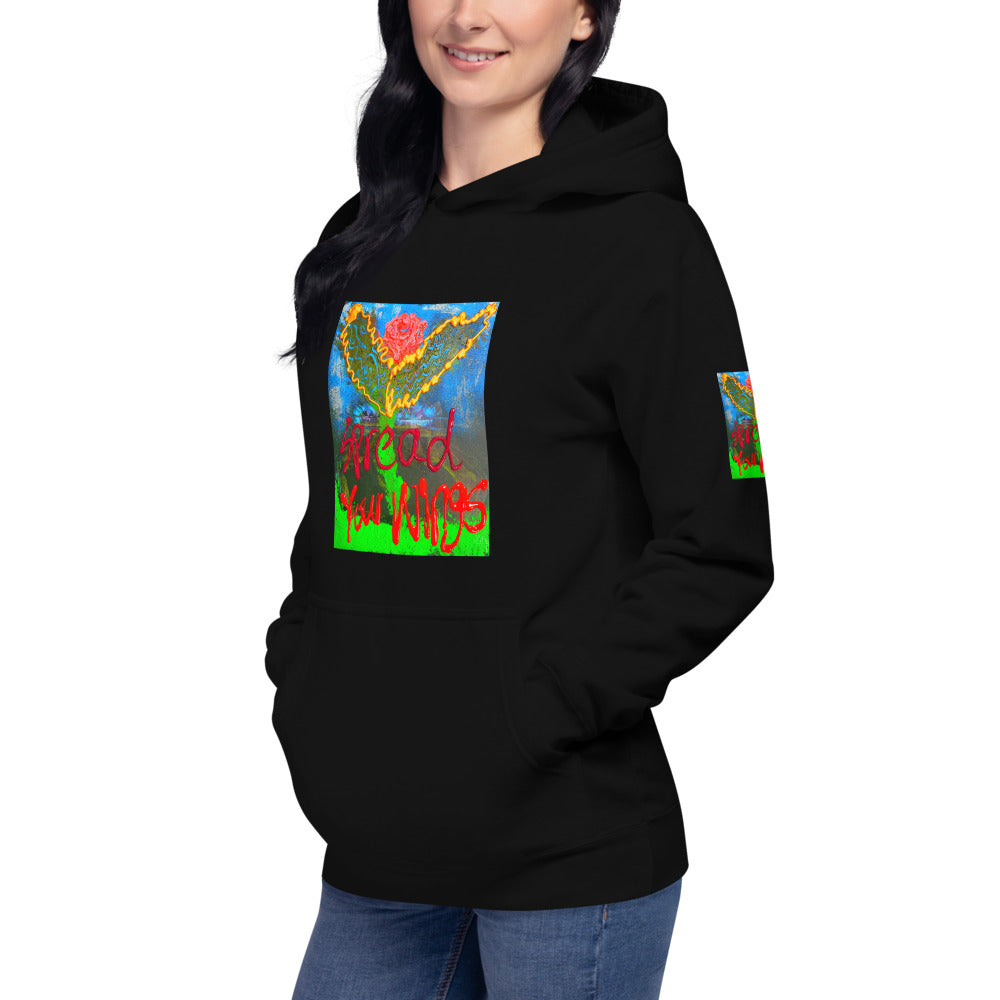 Spread your  Wings :Unisex Hoodie